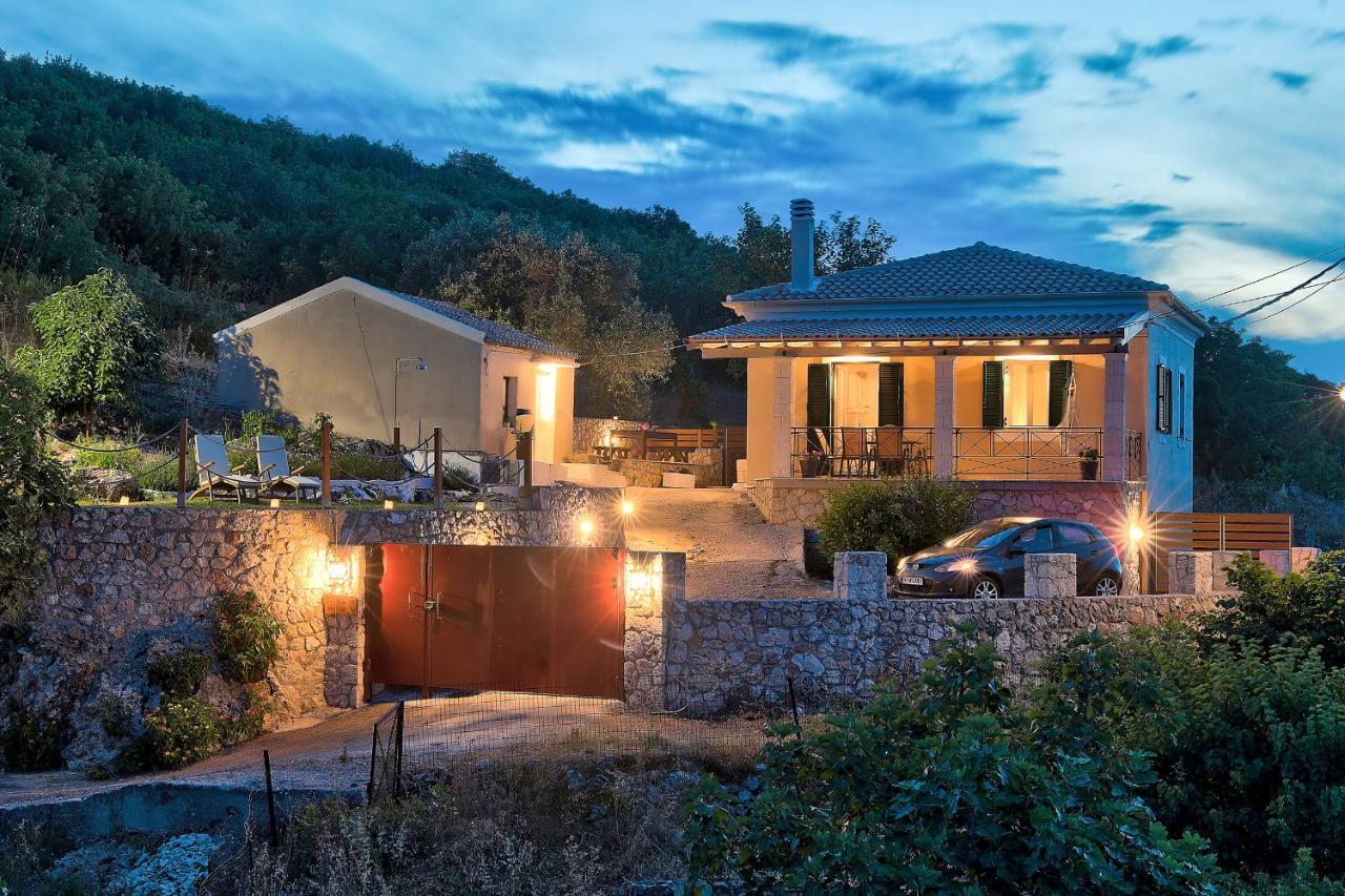 Koukoutsa House With Swimming Pool Corfu Sokraki Vila Sokrákion Exterior foto