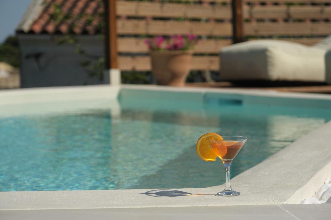 Koukoutsa House With Swimming Pool Corfu Sokraki Vila Sokrákion Exterior foto