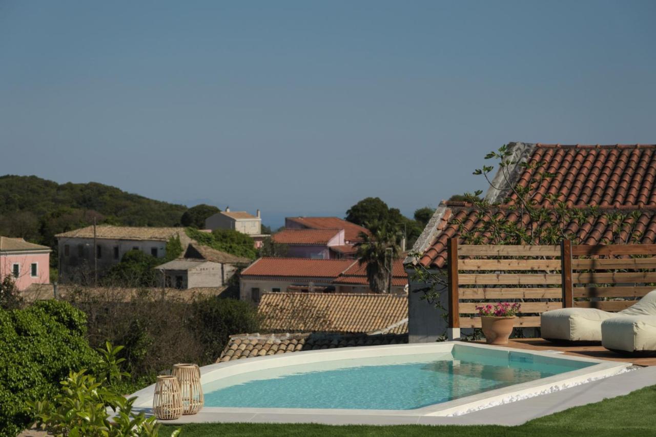 Koukoutsa House With Swimming Pool Corfu Sokraki Vila Sokrákion Exterior foto