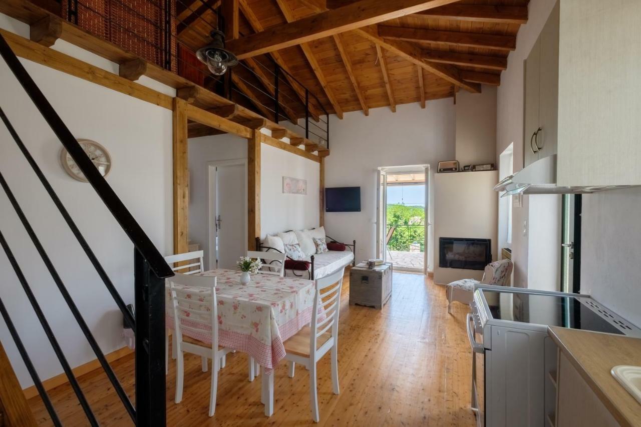Koukoutsa House With Swimming Pool Corfu Sokraki Vila Sokrákion Exterior foto