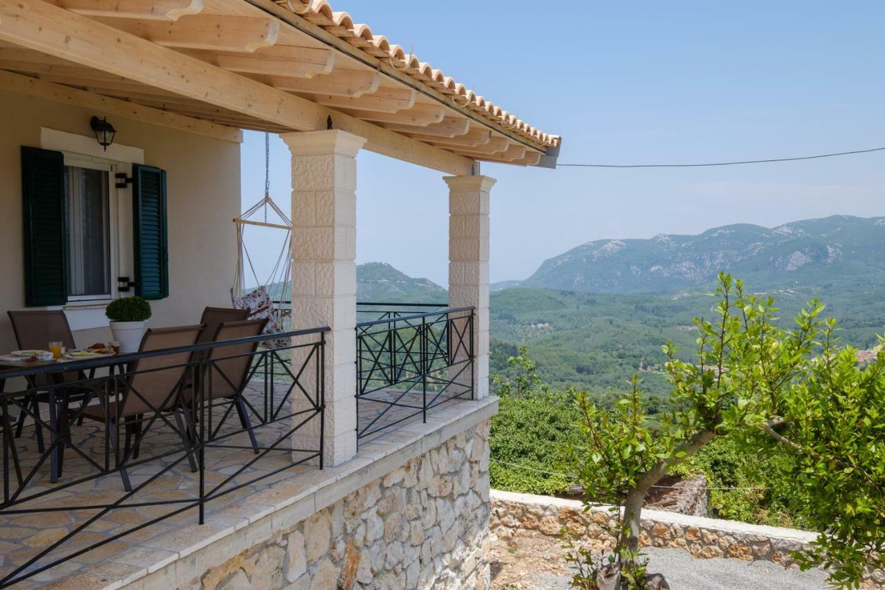 Koukoutsa House With Swimming Pool Corfu Sokraki Vila Sokrákion Exterior foto